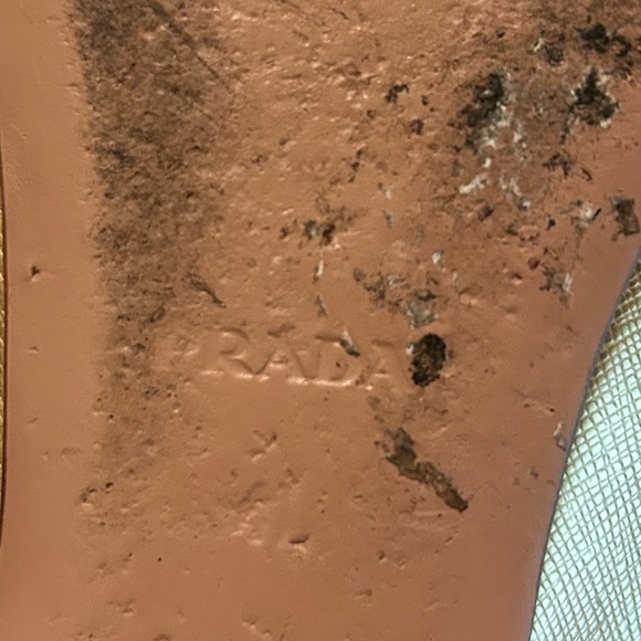 Prada gold flats - Picture 8 of 8